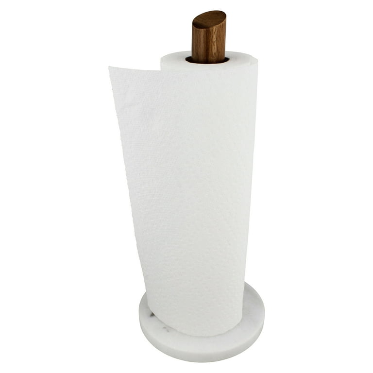 Creekview Home Emporium Acacia Wood Countertop Paper Towel Holder