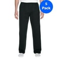 thumbnail image 3 of Mens Open-Bottom Pocket Sweatpants SF74R (5 PACK), 3 of 4