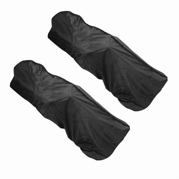 2 x Golf bag cover-Black