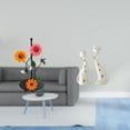 thumbnail image 2 of Soporte de papel higiénico,Soporte para toallas de papel de encimera,Figura de gato,Esculturas de gatos de pareja,figura decorativa de gato,Esculturas de parejas de gatos graciosos,estatuas de, 2 of 8