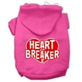 thumbnail image 6 of Pet Dog  Cat Hoodie Screen Printed, "Heart Breaker", 6 of 10