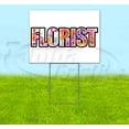 thumbnail image 1 of Florist (18" x 24") Yard Sign, Includes Metal Step Stake, 1 of 6