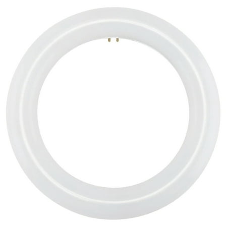 

9 Inch/ 9 Plug & Play T9 Circline LED Lamp - Daylight (5000K) Circular Bulb Directly Relamp & Replace 30W Fluorescent Bulb FC9T9 FCL30 (without rewiring or modification) - Ballast Required!
