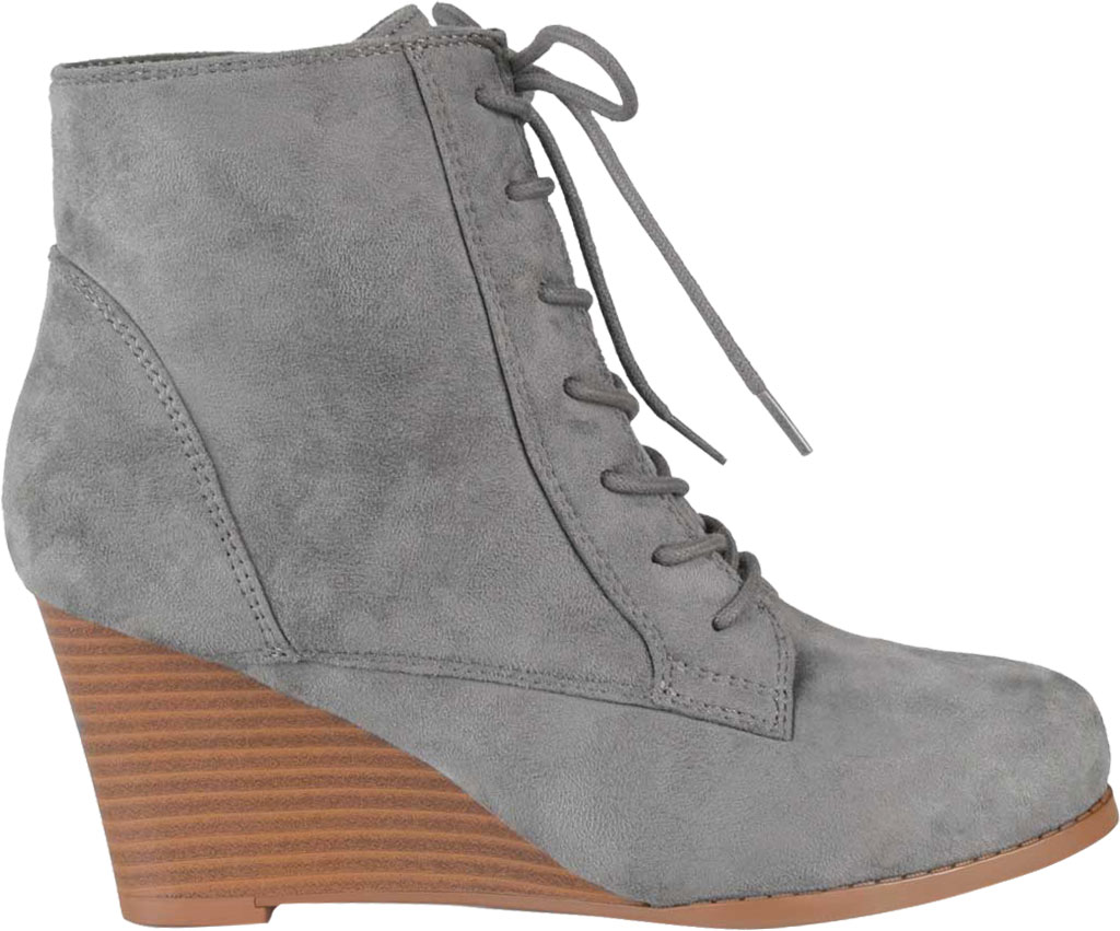 journee collection magely wedge bootie