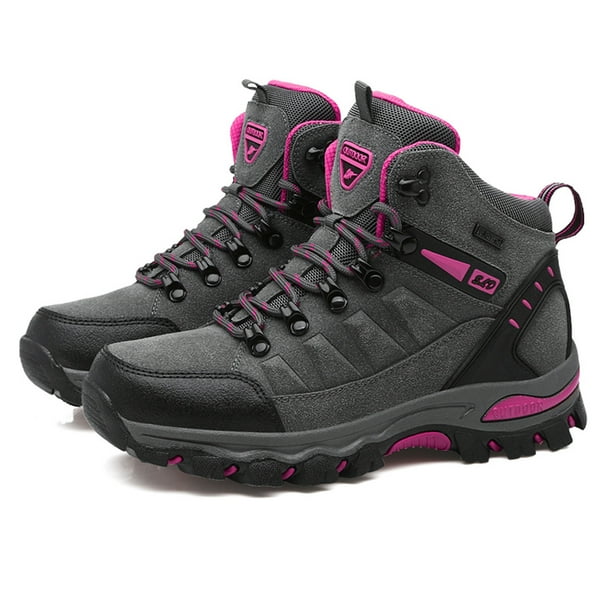 Xzngl Shoes For Womens Shoes Womens Hiking Shoes Women Outdoor Sports Climbing Hiking Shoes Waterproof Trekking Sneakers Grey 40