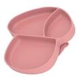 thumbnail image 2 of Baby Suction Plate, Easy To Clean Baby Divided Dish Portable  For Home ANGGREK Rosa, 2 of 8