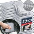 thumbnail image 2 of 1-20PCS Magic Cleaning Cloth Thickened Double -sided Metal Steel Wire Rags Kitchen Dish Pot Washdishing Cloths Towel Clean Tools, 2 of 9