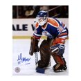 thumbnail image 1 of Andy Moog Gardien des Oilers d'Edmonton Signé Photo 8x10, 1 of 2