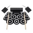 thumbnail image 5 of Juego de tambor de mano para adultos principiantes con doble bocina incorporada, portátil, percusión, 5 of 5