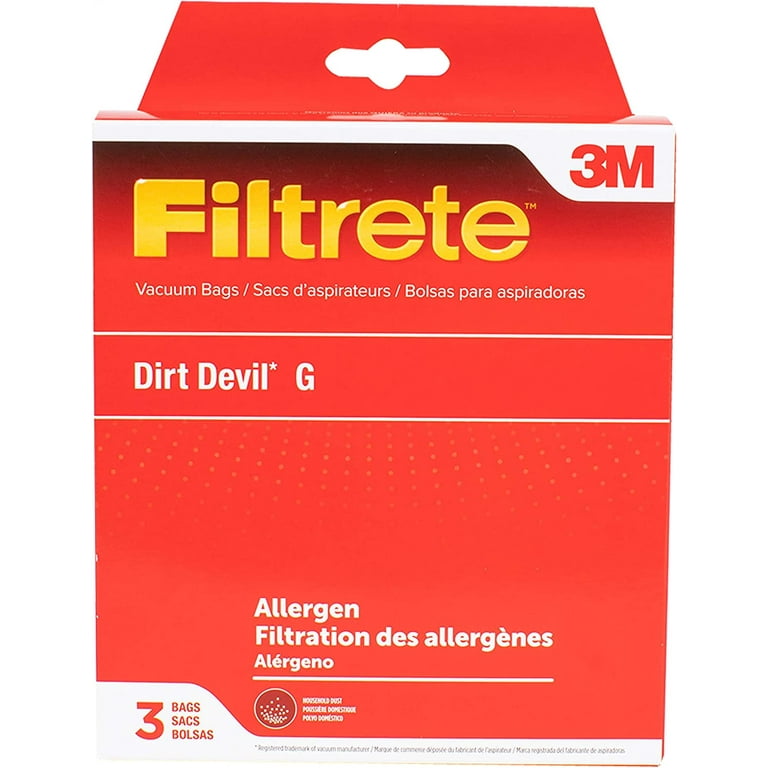 3M Dirt Devil G Vacuum Bags (3-Pack) 3M Dirt Devil G Vacuum Bags (3-Pack)