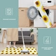 thumbnail image 6 of White Yellow Sunflower Pattern Kitchen Rugs Sets Of 3,Kitchen Runner Rugs Non Skid Washable,Decorative Kitchen Floor Mats for Kitchen,Sink,Laundry,17"x30"+ 17"x47" + 17"x59", 6 of 6