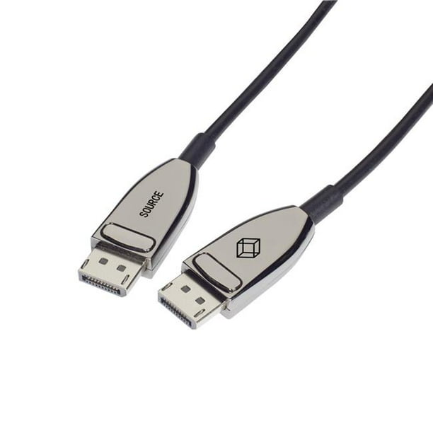 DisplayPort 1.4 Active Optical Cable, Black 50m