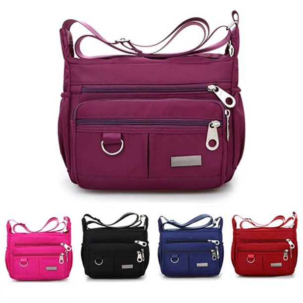 Waterproof Shoulder Bag Multi Pocket Crossbody Bag Casual Bag Handbag