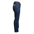 thumbnail image 5 of Flame Resistant FR Denim Jeans - 100% C (W38 x L32, Medium Black Denim - Beige Thread), 5 of 5