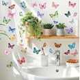 thumbnail image 5 of 138 Pcs Colorful Butterfly Decals Vinyl Wall Stickers Peel and Stick Art Sticker for Living Space Bedroom Kids Playroom Classroom Furniture Window Wall DIY Decor, 5 of 8