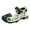 Green, variant on Ymyiu Youth Sandals Boys Toddler Buckle Sandals Open Toe Water Sandal with Adjustable Back Strap for Boys Girls Size 5(Green, Big Kids 5)