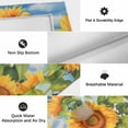 thumbnail image 6 of Sunflowers Outdoor Rug for Patio/Deck/Porch, Non-Slip Large Area Rug 5 x 7 Ft, Watercolor Summer Flowers Botanical Indoor Outdoor Rugs Washable Area Rugs, Reversible Camping Rug Carpet Runner, 6 of 8