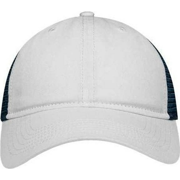 Sportsman SP1750 Mesh Dad Hat Cap Fit - White Navy