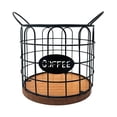thumbnail image 4 of Coffee Pod Holder Coffee Capsule Storage Basket for Cafes Kitchen Countertop L, 4 of 8