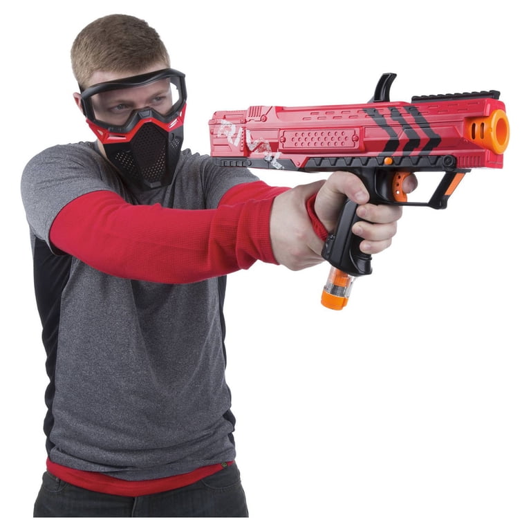 Nerf Rival Apollo XV 700 Red Blaster with Spring-Action and Ammo