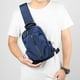 thumbnail image 1 of Teissuly Small Black Sling Crossbody Backpack Shoulder Bag for Men Women, Lightweight One Strap Sling Bag Backpack for Hiking Walking Biking Travel Cycling(13.77x7.48x1.96inch) Teissuly WER202401220893, 1 of 6