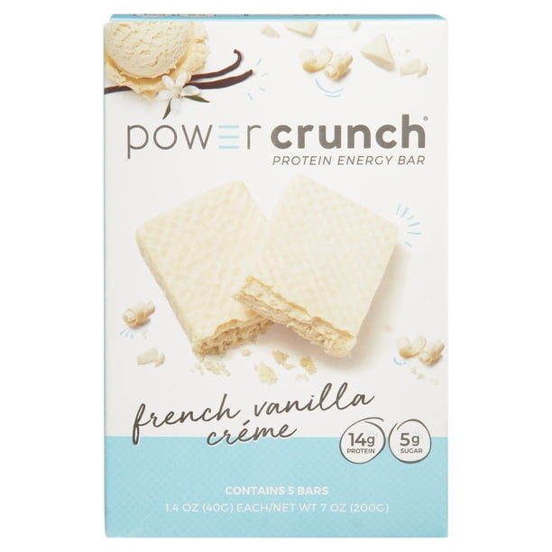 Power Crunch Original Protein Energy Bar French Vanilla Crème, 7 oz