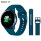 thumbnail image 1 of Correa de silicona para Samsung Galaxy Watch, pulsera de 20mm, 22mm, Active 2 Watch 3, 45mm, 42mm, Gear S3, Amazfit bip, 1 of 4
