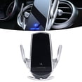 thumbnail image 4 of Car Wireless Charger, Short Circuit Protection Stable Infrared Induction USB Powered Car Charging Mount with Magnetic Head for Auto, 4 of 7