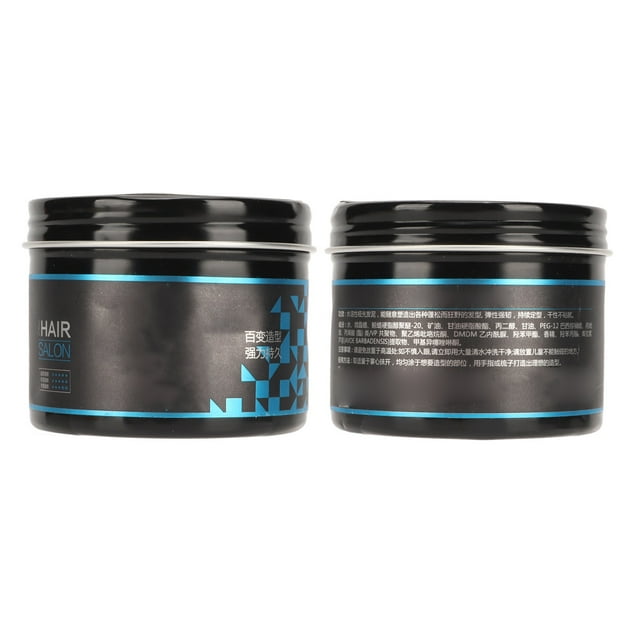 Cera Para Peinar El Cabello, Arcilla De Cera Para El Cabello Fácil De Operar, Extractos Botánicos De Fijación Fuerte Para Salón