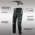 thumbnail image 3 of VIKAMAKA Men's Winter Cycling Pants - Thermal, Waterproof with 4 Zipper Pockets Black Bicycle Pants, 3 of 7