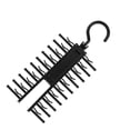 thumbnail image 2 of Organizador de Corbatas Jadeshay Ajustable con Cinturón Cruzado Color Negro, 2 of 8