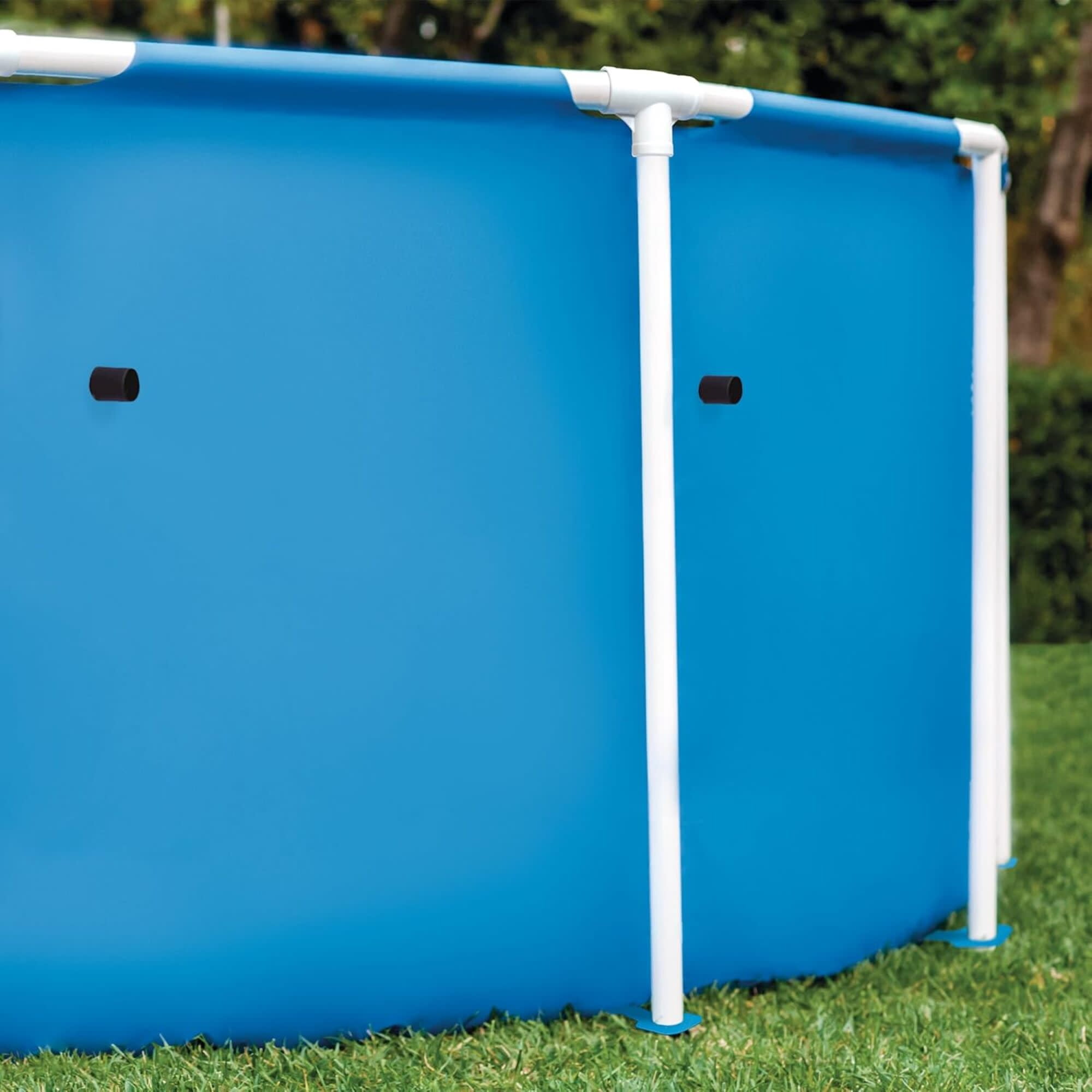 Intex: Metal Frame Pool & Filter Pump - 12' x 30" - Above Ground Swimming Set, 530 GPH, Puncture-Rust Resistant, Easy T-Joint Setup, 1718 Gal, 28211EP
