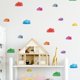 thumbnail image 5 of Pegatina de pared autoadhesiva MACHAO nubes coloridas Decoración del hogar, 5 of 5