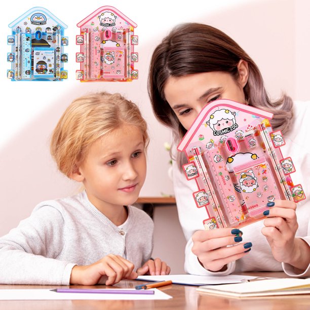 XWSHYW Herramientas para El Hogar Juego de Lápices, Papelería para Estudiantes, Juego de Ocho Piezas, Dibujo y Bocetos para Niños de Jardín de Infantes.