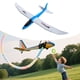 thumbnail image 5 of Avión de juguete de espuma para lanzar, grande, ligero, compacto, para deportes al aire libre. Azul, 5 of 9