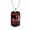 Military Chain (Gold), variant on Respect Our Fallen Heroes Dog Tag Necklace Stainless Steel 24" Chain Silver Tone or Gold Tone