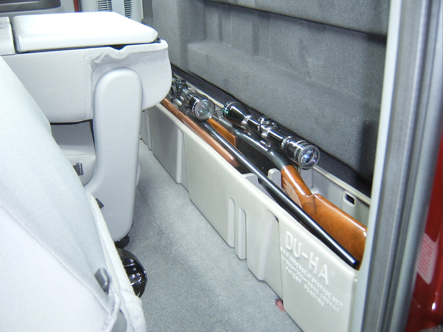 Dark Grey Du Ha 20020 Ford Behind Seat Storage Console Organizer