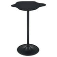 thumbnail image 4 of 42 Inch Modern Bar Table- Black Metal Frame- Irregular Cloud Design, 4 of 5