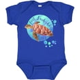 thumbnail image 3 of Inktastic Fort Lauderdale, Florida Swimming Sea Turtle with Bubbles Boys or Girls Baby Bodysuit, 3 of 5