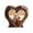 B, variant on From Our First Kiss Till Our Last Breath,Personalized 2-Layer Wood Plaque, Custom Heart Together Couple Plaque, Anniversary Couple Home Decor Gifts