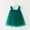 Green#4, variant on IVEYRTF Girls Christmas Dress Star Cake Tutu Princess Net Layered Puffy Dresses Flying Sleeve Party Holiday Formal Wear Elegant Outfit for Birthday Celebration Pageant(Brown#5,6-12 Months)