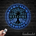 thumbnail image 4 of Handmadetneonsign Tree Of Life Metal Wall Art Light, Animal Metal Sign Wall Decor, Home Metal Decor 58061, 4 of 5