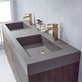 thumbnail image 6 of Palencia 60" Double Sink Wall-Mount Floating Dark Oak Bathroom Vanity No Mirror, 6 of 11