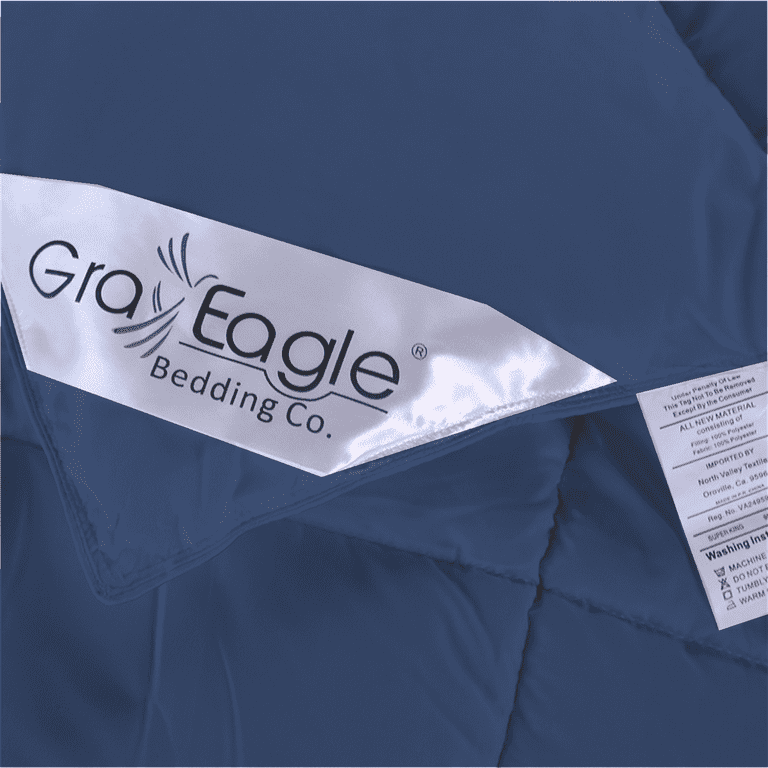 GrayEagle Bedding Co. All Season Down Alternative Comforter (Super King -  120