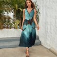 thumbnail image 5 of Bat Vestido Sin Mangas Vestidos Para Mujer, Vestido Suelto De Verano 2025, 5 of 5
