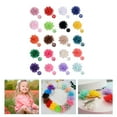 thumbnail image 3 of Barrettes For Baby Girls Bright Colors Headdress 20Pcs 2.0In, 3 of 6