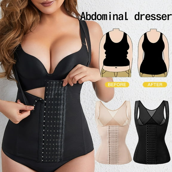 Women's Slimming Tummy Control Corsets Vest Waist Trainer Bustiers Postpartum Body Shaper Shapewear Women's Underwear Shapewear