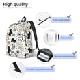 thumbnail image 4 of KLL Funny Puppy Print Travel Laptop Backpack - College Backpack Business Work Bag Nurse Bag Casual Daypack for Weekender Business Hiking -Medium, 4 of 6