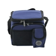 Transworld Durable Deluxe Insulated Lunch Cooler Bag  (9 x 7 x 8, Navy)