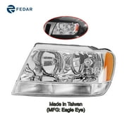 Headlight Lamp Fit Jeep Grand Cherokee 1999-2004 Limited/02-04 Overland Left